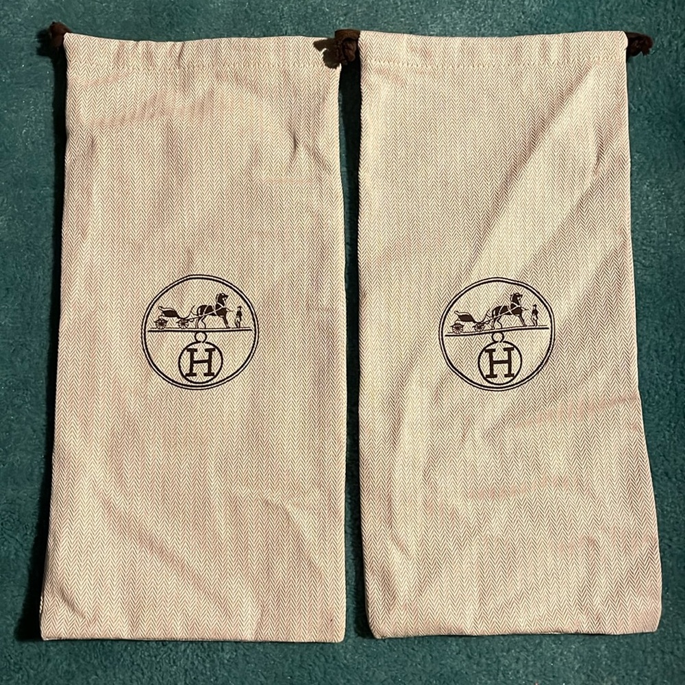 Hermes Shoe Dustbags